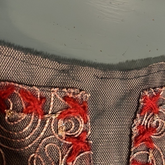 BCBG Max Azria Collection Y2K vintage embroidered embellished dress - Picture 6 of 10